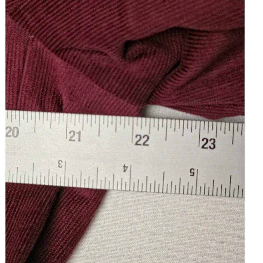 Nautica Sport Coat Mens 44R Red Bard Corduroy Elbow Patch Blazer Suit Jacket NWT